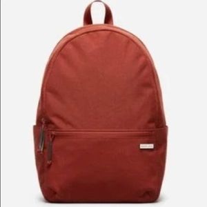 Everlane the street nylon zip backpack - rust